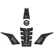 Resim Benelli Trk 502 2017 - 2022 Uyumlu Tank Pad Set 004 