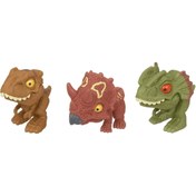 Resim Jurassic World Crushivores Serisi Sürpriz Aksesuarlı Figürler HVB29 