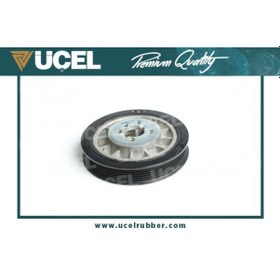 Resim ÜÇEL 4001 Krank Kasnagi (6 Kaburga) Galaxy 1.9 Tdi-Caddy II-Golf III-IV-Passat-Passat Variant-Polo 028105243G (WE171536) 