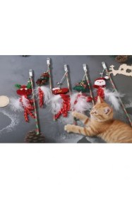 Resim Tp Buğz Yılbaşı Temalı Zilli Kedi Oyun Oltası 