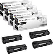 Resim HP Laser Jet Pro P1102W P1109W M1212NF M1217NFW M1132 M1138 M1139 M1219NF MFP Printer (4-Pack, Black) 