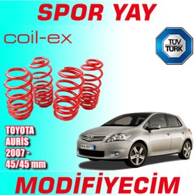 Resim Coil-Ex Auris 2007 Sonrası 45-45Mm Alçaltma Spor Yay Helez 