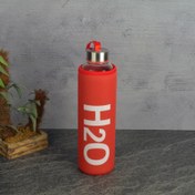 Resim Tohana H2O 500 ml Cam Matara Kırmızı 