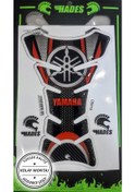 Resim Hades Motosiklet Aksesuarları Yamaha Tank Pad Kırmızı 