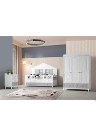 Resim Vizyon Mia Montessori Yavrulu Karyola Bebek Montessori 90x190 Cm 