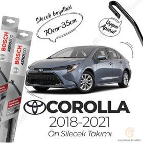 Resim Bosch Toyota Corolla Muz Silecek Takımı (2018-2021) Aeroeco 