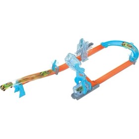 Resim Denisam Hot Wheels Track Builder Rüzgar Temalı Akrobasi Seti HNJ67 