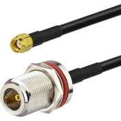Resim YKA Helyum Hotspot Hnt Madenci Anteni İçin N Dişi - Rp-Sma Kablosu 3 Metre 
