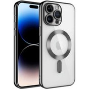 Resim İphone 14 Pro Uyumlu Kılıf Kamera Korumalı Magsafe Wireless 