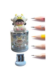 Resim Mini Figürlü Sevimli 2 Li Kalem Traş 2 Adet Hazneli Kalemtıraş Çift Bıçaklı Kalem Açacağı Figürlü No1 Jumbo Ve Standart 