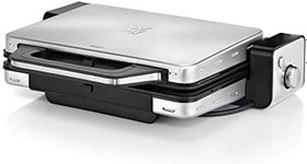 Resim WMF Lono Contact Grill Çelik 2 Bölmeli Elektrikli Izgara & Tost Makinesi 2100 W 