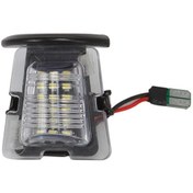 Resim Symbee Jeep Wrangler Jk 2007-2018 İçin Led Plaka Lambası + Tutucu, Su Geçirmez, Yüksek Parlaklık, Kolay Kurulum 