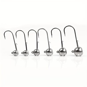 Resim 5 adet Tungsten Çelik saç tokası Balıkçılık için, Yüksek Yoğunluklu Yem Balıkçılığı için Tasarlanmış. 