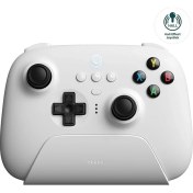Resim FourForce Ultimate Hall Effect 2.4g Controller ve Şarj Dock - Beyaz Windows, Android Pc Ipad Uyumlu 