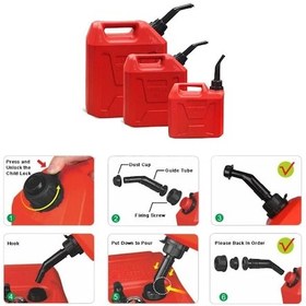 Resim Shuıvan Yedek Yakıt Bidonu 5 Litre-402 