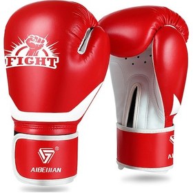 Resim Teltree Profesyonel Boks Eldiveni - 8oz Süper Koruma, Kırmızı, Cilt Dostu Deri Kırmızı 