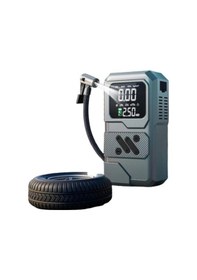 Resim Akü Takviyeli Hava Pompası Jump Starter 12000 Mah Powerbank, Led Lamba 9654 