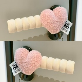 Resim 2'li Pembe Kalp Şeklinde Kapı Stoperleri - Yumuşak Peluş Çarpışma Önleyici Duvar Kilidi Koruyucuları, Dayanıklı Plastik Oval Tasarımlı Dekoratif Kapı Stoperleri Ev & Ofis için, Çizilmeye Dayanıklı Duvar Koruması, Ev, Ofis Güvenliği için Kapı Stoperleri 