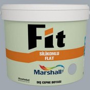 Resim Marshall 90BG 41/040 15 Litre Fit Silikonlu Flat Dış Cephe Boyası (MARSHALL.5221966) 
