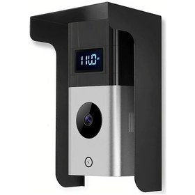 Resim Cloud011 Suya Dayanıklı Metal Kapı Zili Kılıfı Parlaklık Önleyici Blink Nest Reolink Uyumlu 