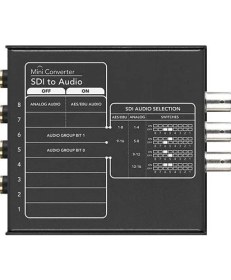 Resim Blackmagic Mini Converter - Sdı To Audio 
