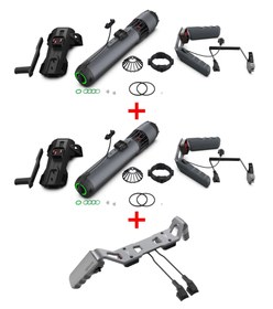 Resim Subnado Sualtı Scooter x2 + İkili Taşıma Kolu Seti 