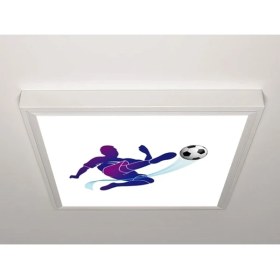 Resim Gök Panel 60X60 LED Panel Sıva Üstü Desenli Tekli 46511176SU 