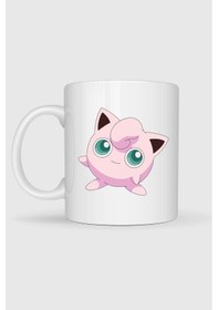 Resim Jigglypuff Baskılı Kupa Bardak Beyaz 