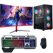 Resim Tx831 Intel Core i5 3470 27" 8 GB RAM 256 GB SSD 500 GB HDD 4 GB Ekran Kartı Curved Masaüstü Oyun Bilgisayarı Turbox