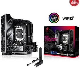 Resim Asus Rog Strıx Z890-ı Gamıng Wıfı Ddr5 2xm2 Usb3.2 Rgb Lan Mını Itx Anakart 