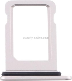 Resim iPhone 12 Mini Uyumlu Sim Tepsisi Sim Kart Yuvası Beyaz 