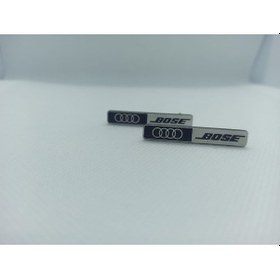 Resim Audi Bose Hoparlör Krom Amblem 