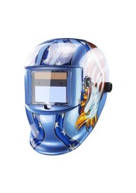 Resim Skycity Güneş Enerjili Otomatik Koyulaşan Kaynak Maskesi - Arc Işığı Koruma, Sensörlü Hassasiyet Ve Gecikme Ayarı, Isı Yalıtımı, Konforlu Taşım 