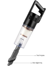 Resim AWOX NETO VC-10 GOLD DİKEY ELEKTRİKLİ SÜPÜRGE 