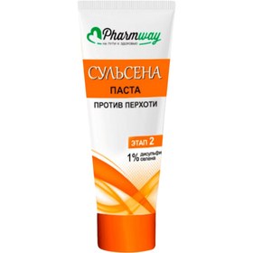 Resim Vitex pharmway sulsena antidandruff kepek önleyici pasta %1 selenyum disülfit 