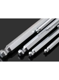 Resim Rekotools 9 Parça Misket Başlı Uzun Allen Alyan Anahtar Seti 