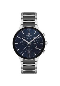Resim Hıslon Cl110t-04ss Erkek Kol Saati Gümüş - Siyah 