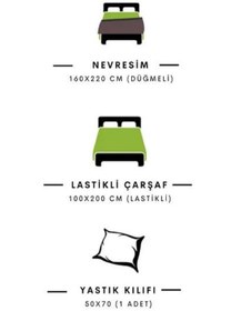 Resim Şatolu Prenses Tek Kişilik -çarşafı Lastikli-pamuk-çocuk Nevresim Takımı Çok Renkli 