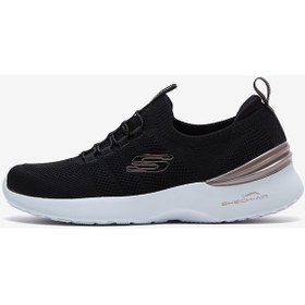 Resim Skechers Skech - Air Dynamight - Perfect S Kadın Siyah Spor Ayakkabı 149754 Bkrg Siyah 