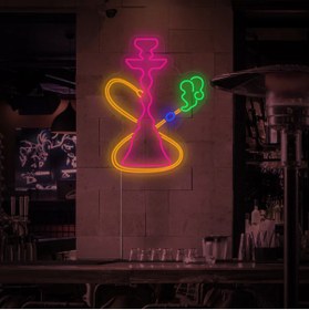 Resim HONEY CONCEPT Hookah Service Nargile Servis Neon Led 