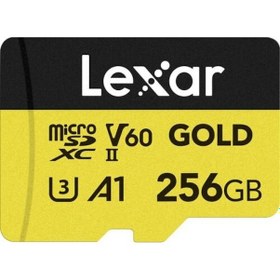 Resim Lexar 256 GB Profesyonel GOLD UHS-II MicroSDXC Hafıza Kartı 