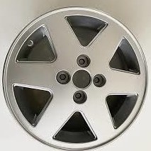 Resim Tofaş Doğan SLX 6 Kol Çelik Jant Takımı Orijinal Opar 55171352 