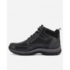 Resim Clarks Spypath Hi Gtx Black Leather, M; 7 Erkek Siyah Bot 26184453 