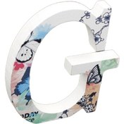 Resim Suntek Ahşap Alfabe Zanaat Harfler Plak Ev Düğün Kreş 