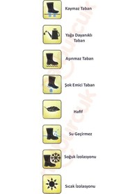 Resim Gezer Kauçuk Avcı Çizme Konçlu Uzun 