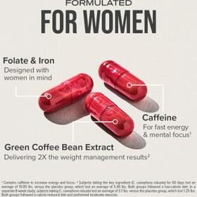 Resim Muscletech Hydroxycut Women Health 60 Rapid-Release Liquid Caps - Includes Biotin Collagen Folate & Iron 