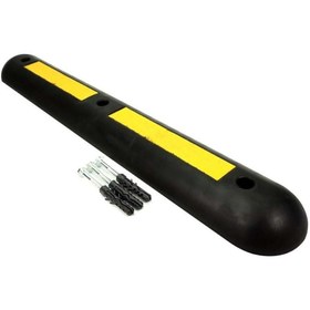 Resim Hayat Trafik Şerit Sınırlama Butonu 100x15x6 cm Esnek PVC 