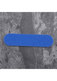 Resim 100 Adet Tırnak Törpüleri Çift Renkli Ahşap Mini Tampon Zımparalama 180/240 