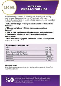 Resim Omega 3 Balık Yağı 150 Ml Tutti Frutti 2 Adet 