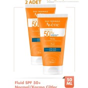 Resim Seddar Collection Avène Fluid 3 Second Absorption Ultra Light SPF50+ 50 ml 2 Adet 